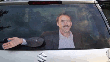GIF salut : salut, nicolas, cage, au, revoir, essuie, glasse