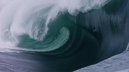 GIF mer : mer, wave, vague