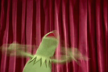 GIF kermit : kermit, vendredi