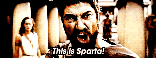 GIF sparta : sparta, 300, this-is-sparta