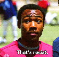 GIF raciste : raciste, waciste, noir, black-people, childish-gambino