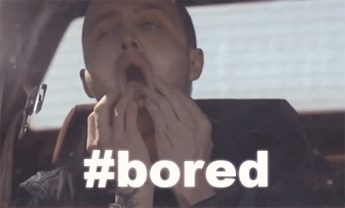 GIF ennuie : ennuie, bored