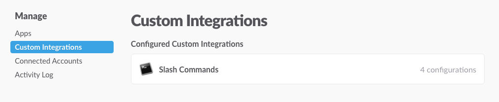 Ajout d’une slash command dans Slack